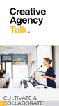 Mobile Screenshot of creativeagencytalk.com